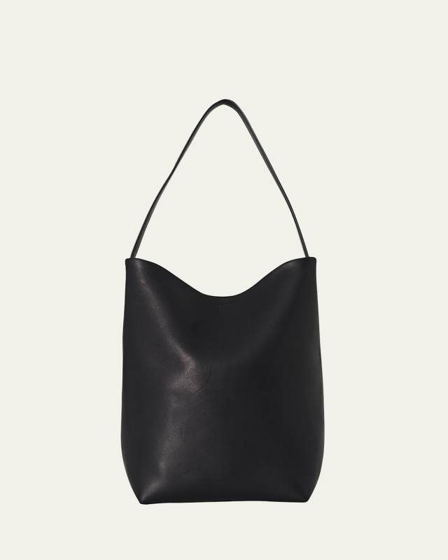 Park Medium North-South Tote Bag in Saddle Leather